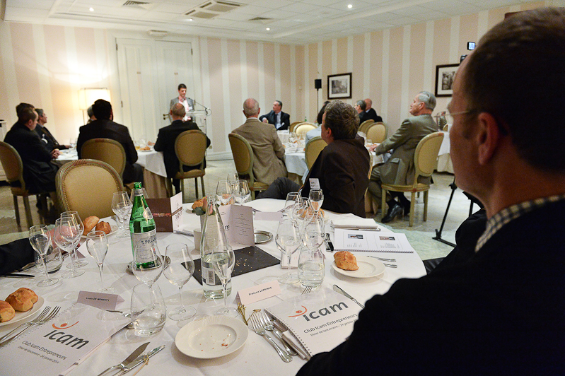 Dîner de lancement du club Icam Entrepreneurs