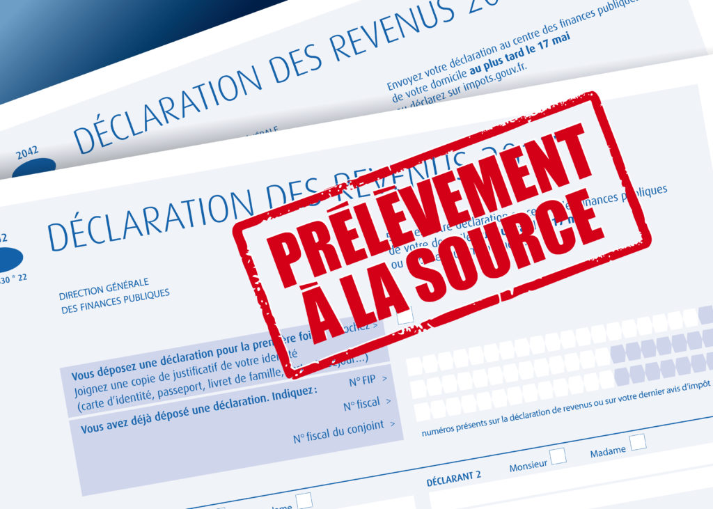 Prélévement à la source des impôts